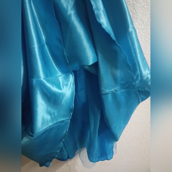 NWOT Peasent Belle Blue and White Dress - Picture 5 of 8